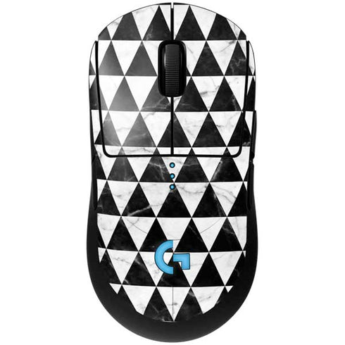 Geometric Marble G Pro Wireless Gaming Mouse Skin